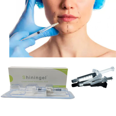 0.15-0.28mm Particle Injectable Hyaluronic Acid Gel 1ml Dermal Filler For Under Eyes