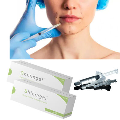 FDA 1ml Face Lip Enhancement Injection HA Dermal Filler For Forehead Lines