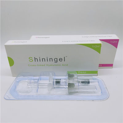 FDA 1ml Face Lip Enhancement Injection HA Dermal Filler For Forehead Lines