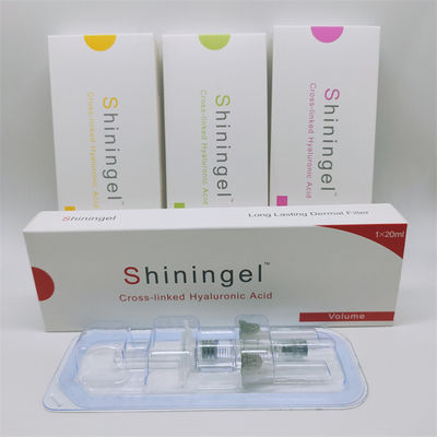 0.3% Lidocaine Forehead Cheekbone 2ml Cheek Filler For Smile Lines