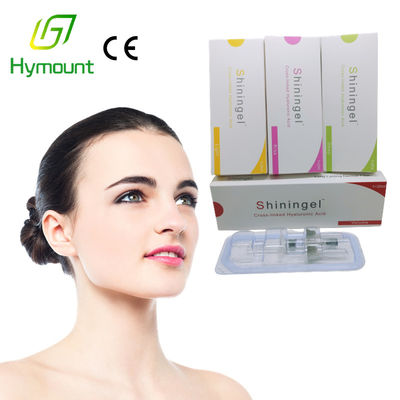 Shiningel 2ml Injectable Hyaluronic Acid Filler 26G Needles Face Sculpting Injections