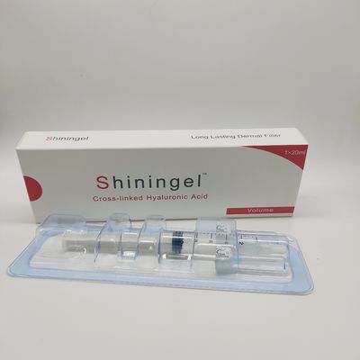 10cc 0.5-1.25mm Particle Injectable Breast Fillers Hyaluronic Acid With Lidocaine