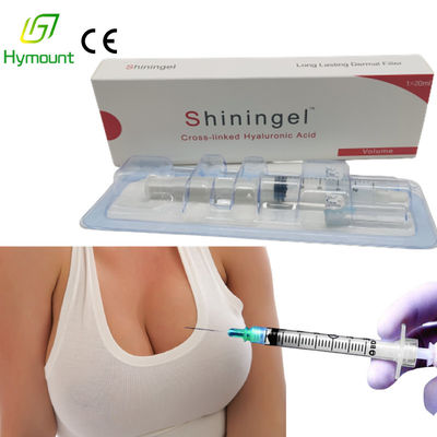10cc 0.5-1.25mm Particle Injectable Breast Fillers Hyaluronic Acid With Lidocaine