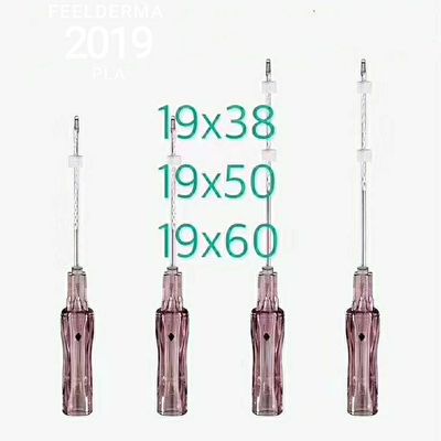 60mm Dissolvable Medical PDO Thread Lift Absorbable Barb Screw PCL Cog Thread