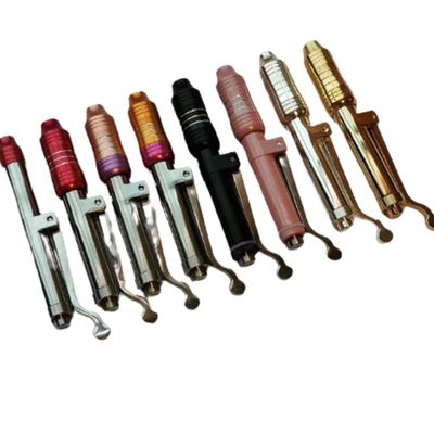 SS316 High Pressure Hyaluron Injection Pen Non Invasive Lip Filler Pen Pink