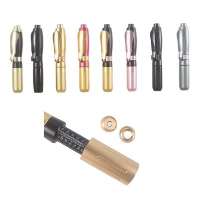 OEM ODM Adjustable Needless Hyaluron Filler Pen Black Golden